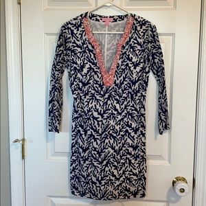 Lilly Pulitzer Dress with Beaded Detailing
